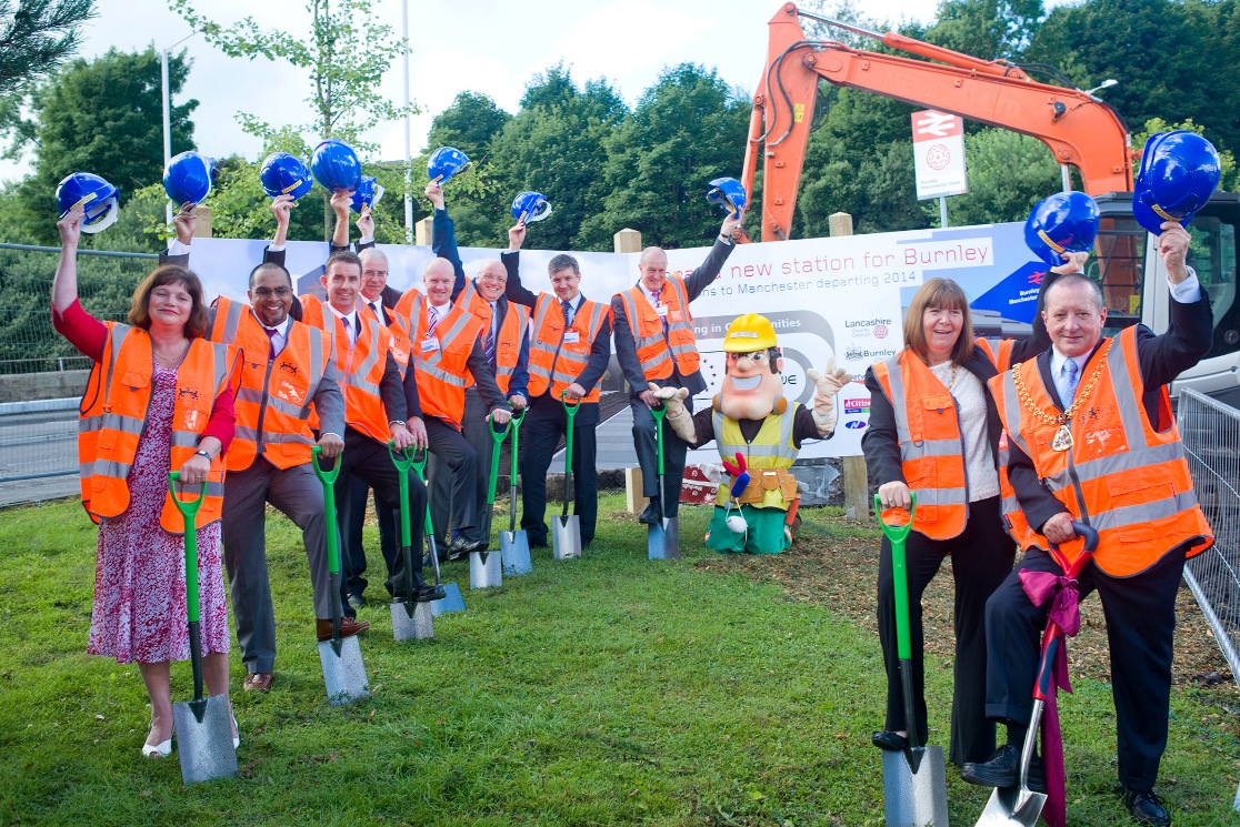 Burnley: Work begins on community station building