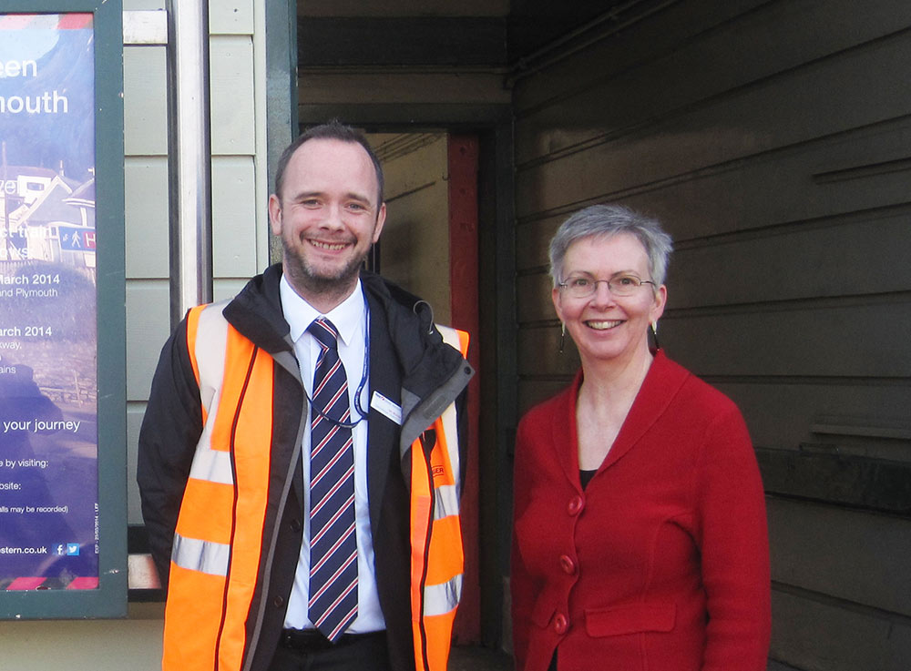 Call for volunteers to help Teignmouth station bloom