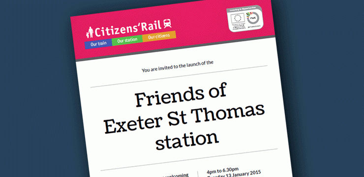 « Friends of the Station » group launched at Exeter St Thomas