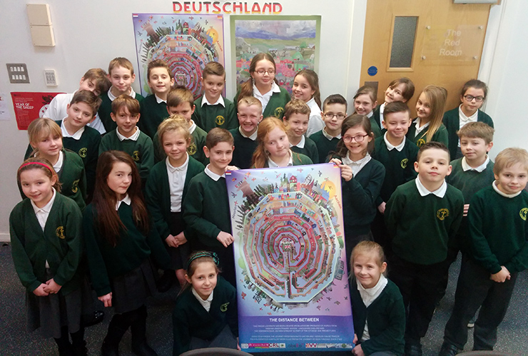 Transnational poster by German and British schools