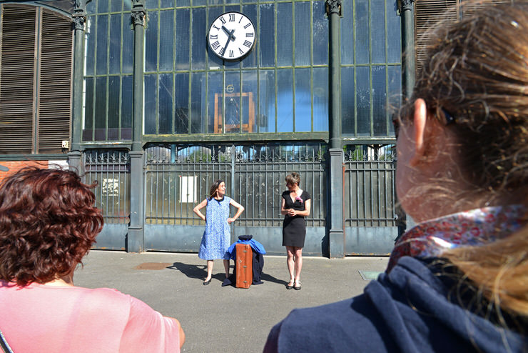 Jusqu’à la gare de Penhoët à travers les “Chemins de Brouettes”