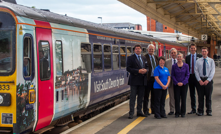 Visit South Devon train launched